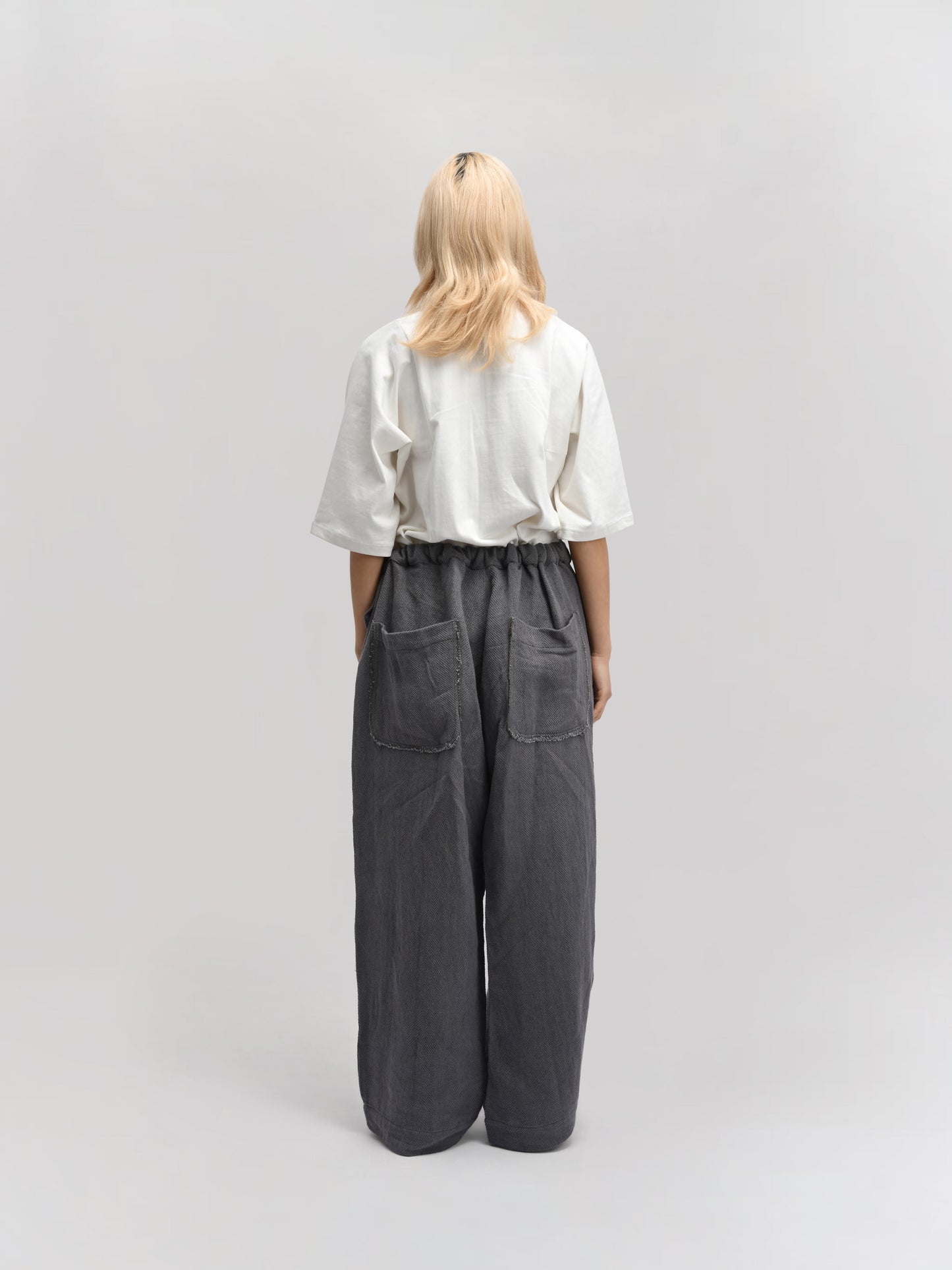 Shepherd Pant – Handwoven Organic Cotton – Grey