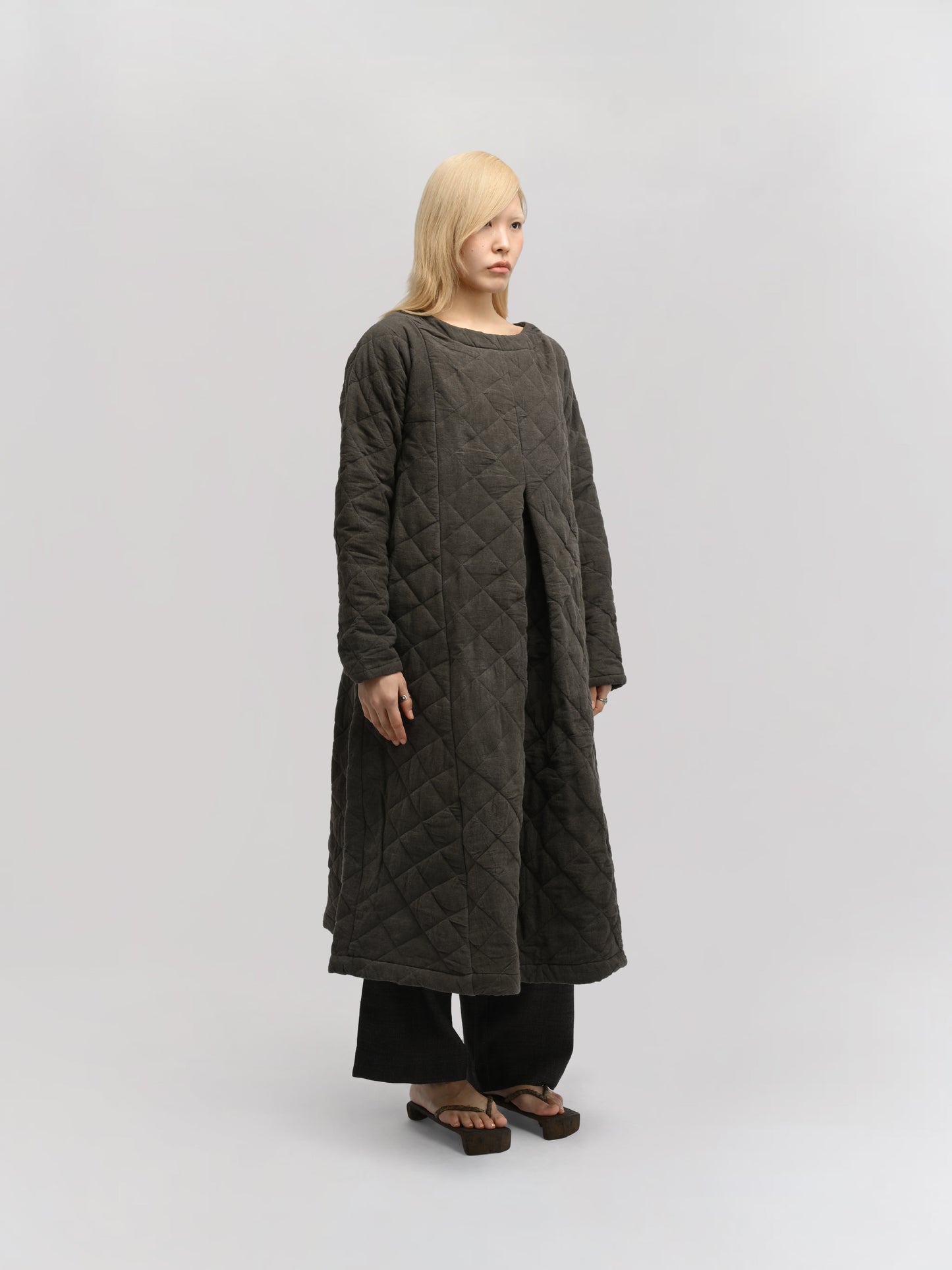 Sailor Dress – Handwoven Cotton – Grey