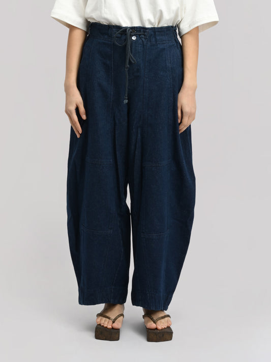 Fisherman Pant – Stonewashed Kojima Denim – Indigo