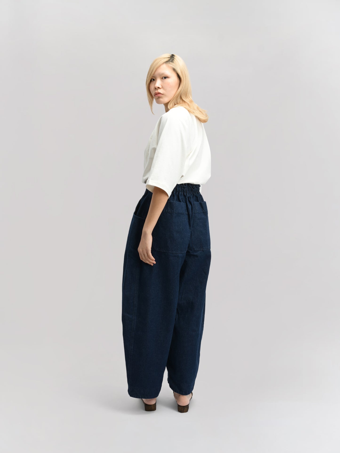 Fisherman Pant – Stonewashed Kojima Denim – Indigo