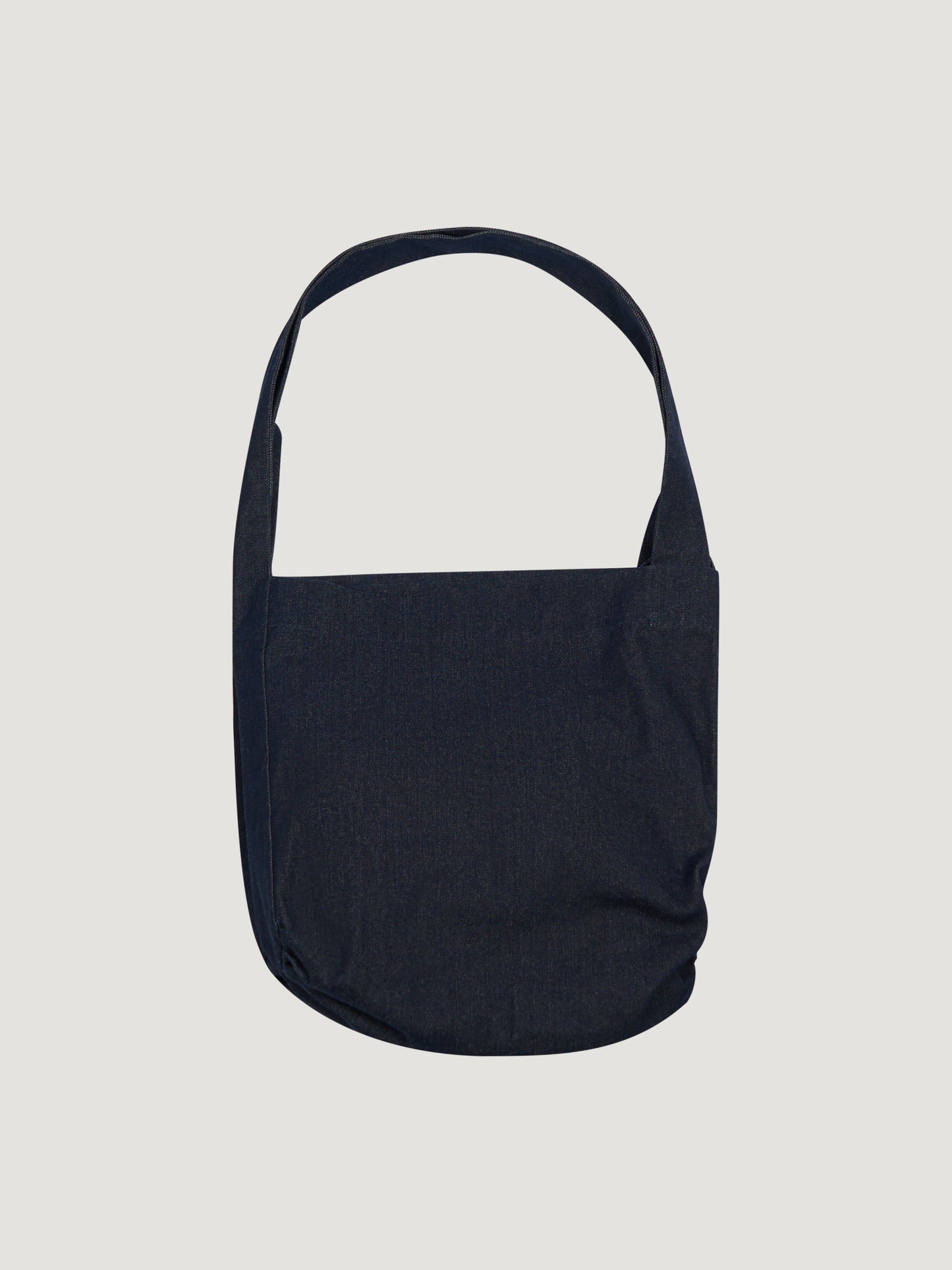 Double Tote Bag – Kojima Heavy Denim – Naturally Dyed Black