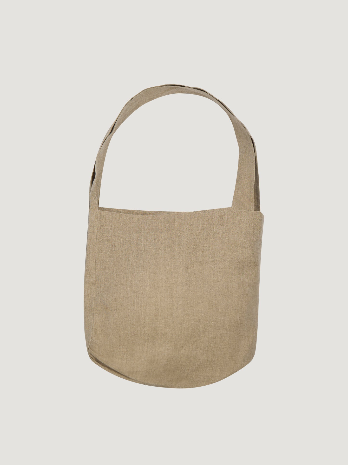 Pear Drop Bag – Waxed Linen – Sand