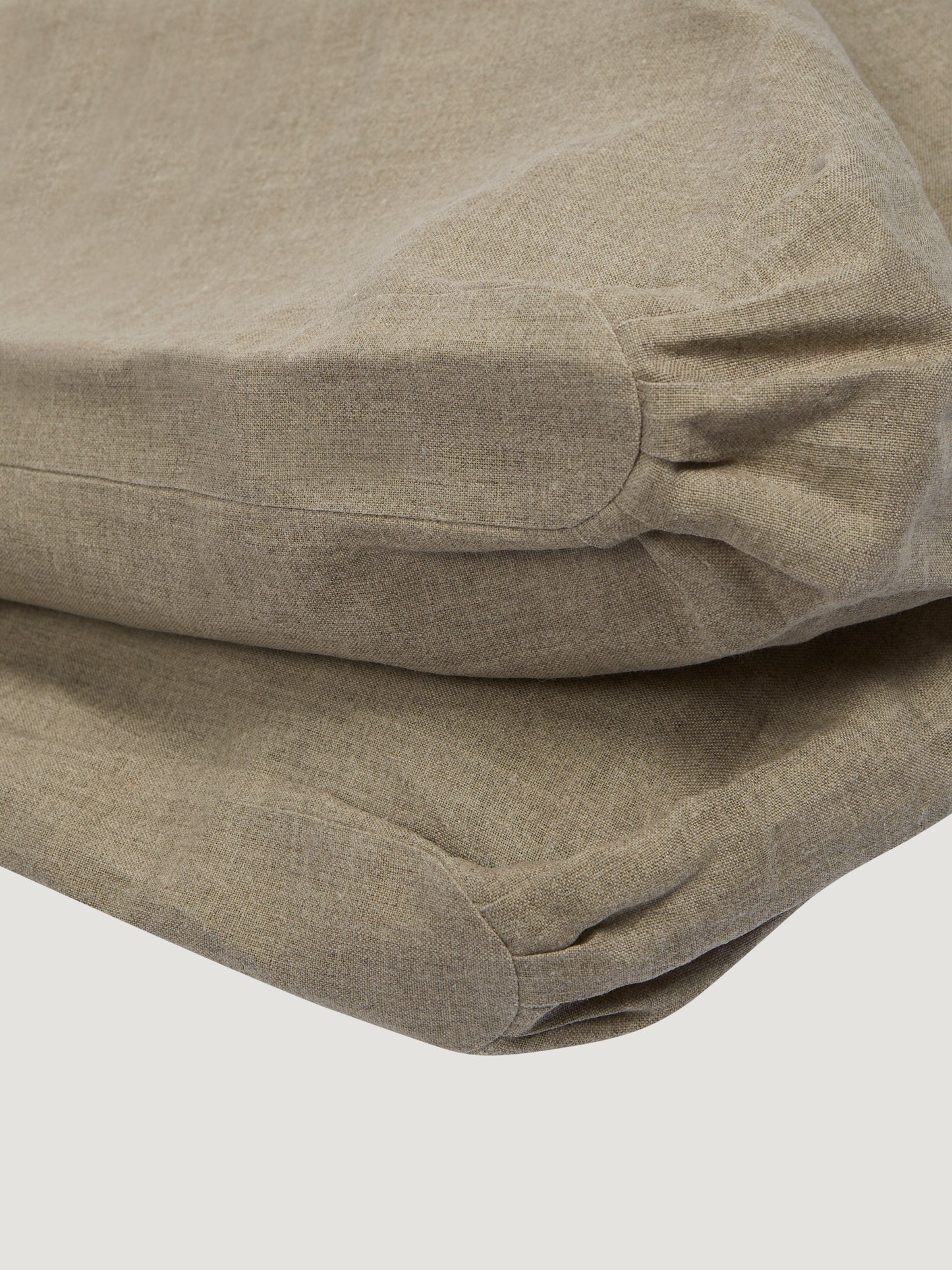 Pear Drop Bag – Waxed Linen – Sand