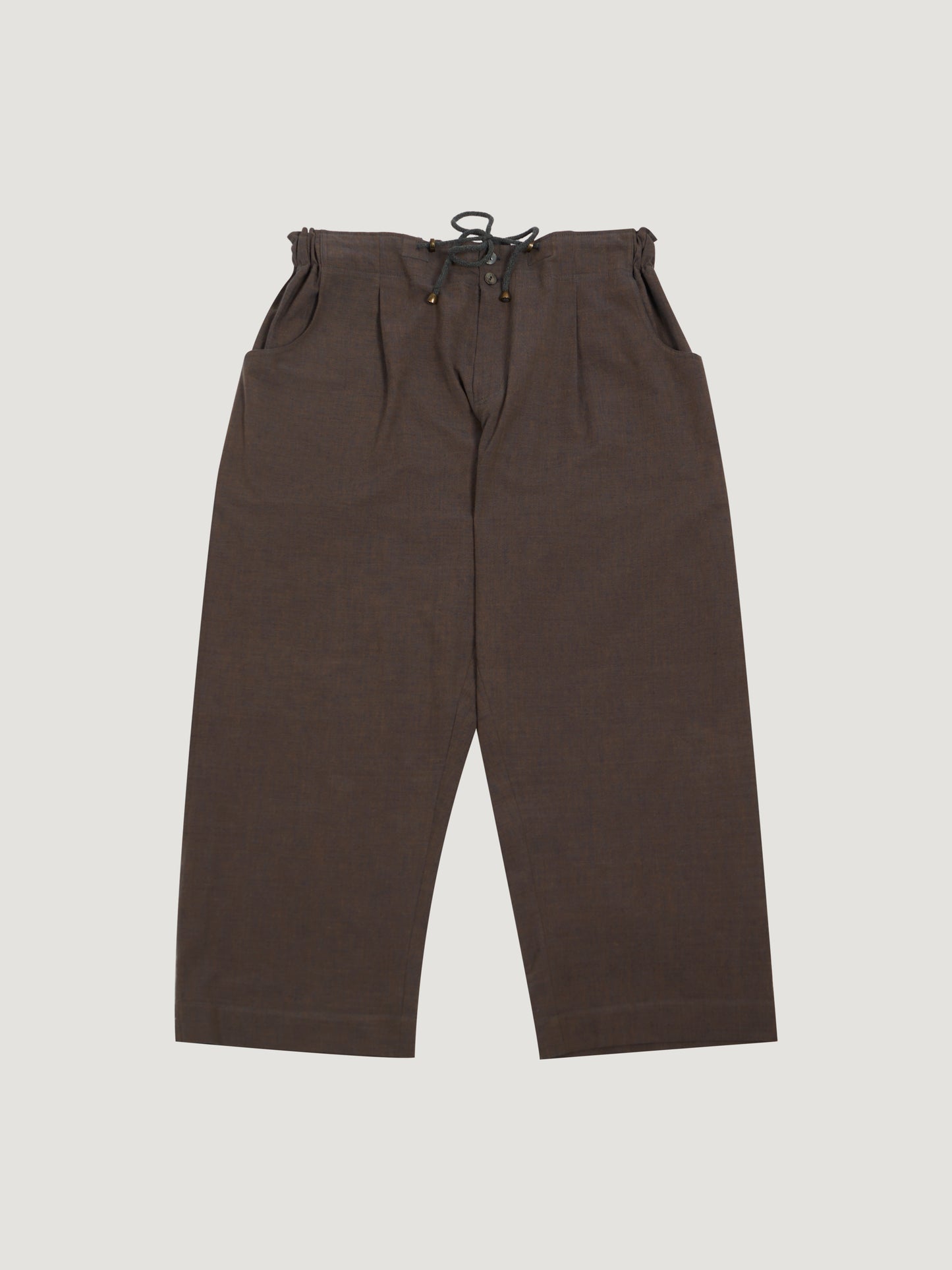 Farmer Pant – Fuuai Cotton – Chocolate Brown