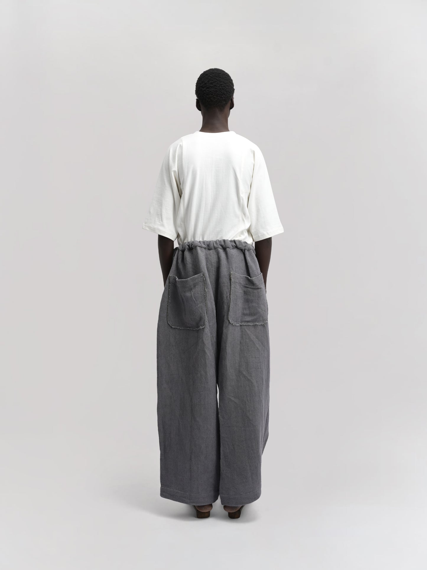 Shepherd Pant – Handwoven Organic Cotton – Grey