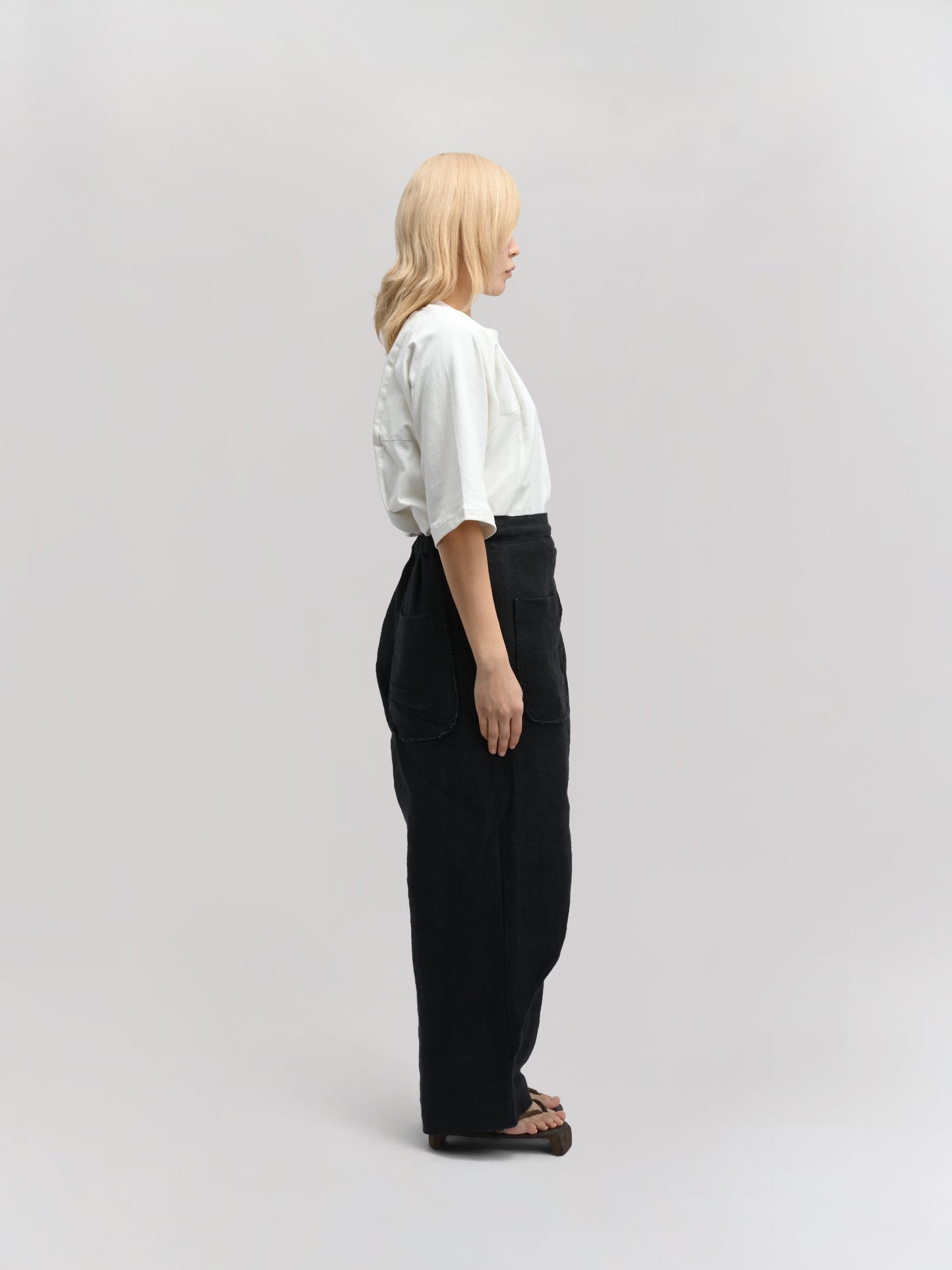 Shepherd Pant – Handwoven Organic Cotton – Dyed Green