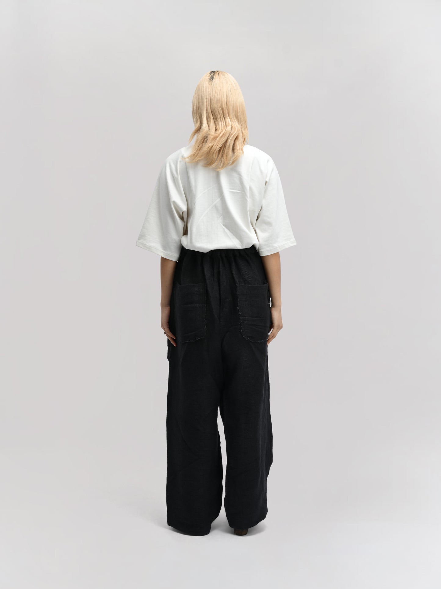Shepherd Pant – Handwoven Organic Cotton – Dyed Green