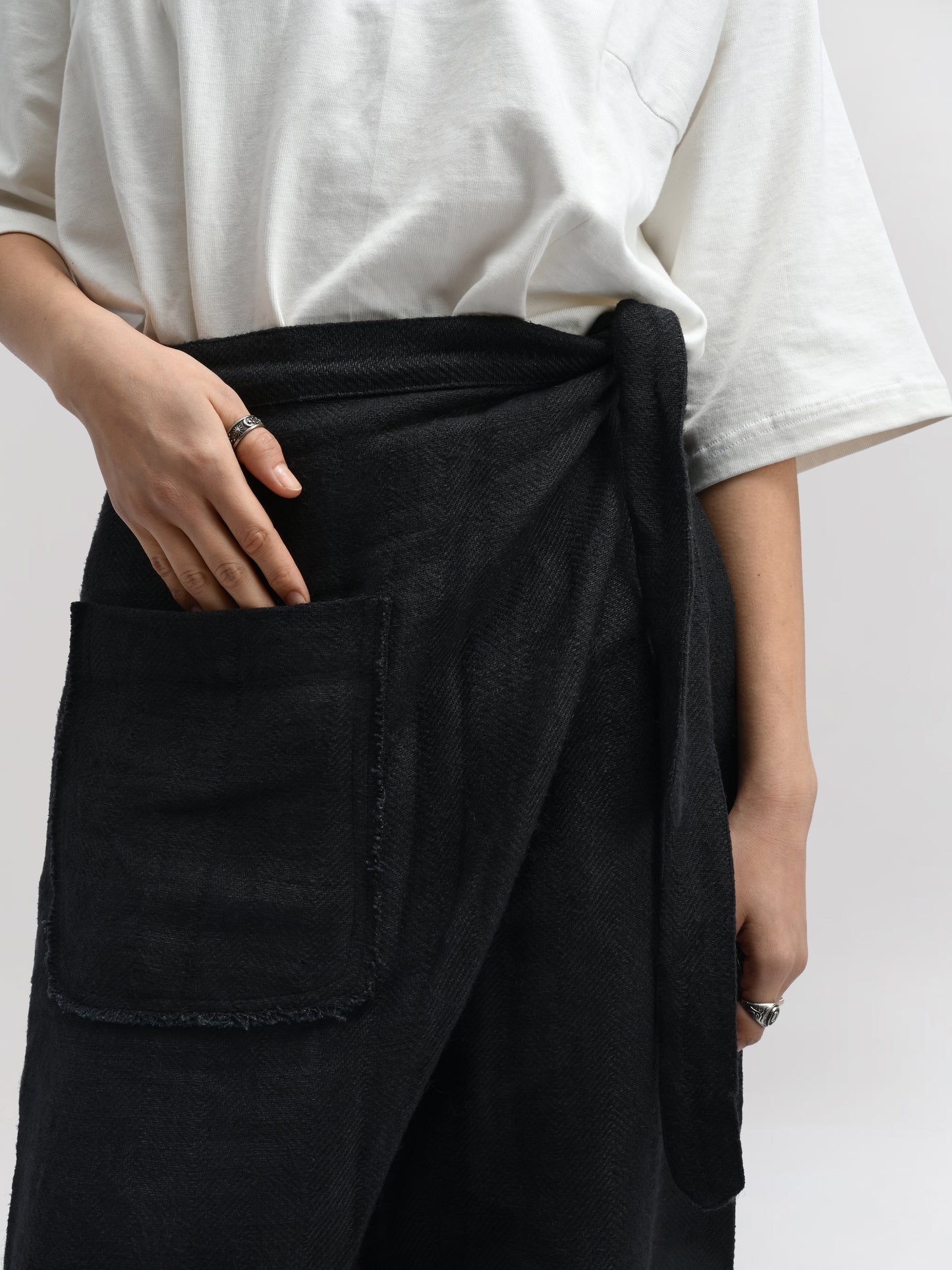 Shepherd Pant – Handwoven Organic Cotton – Dyed Green