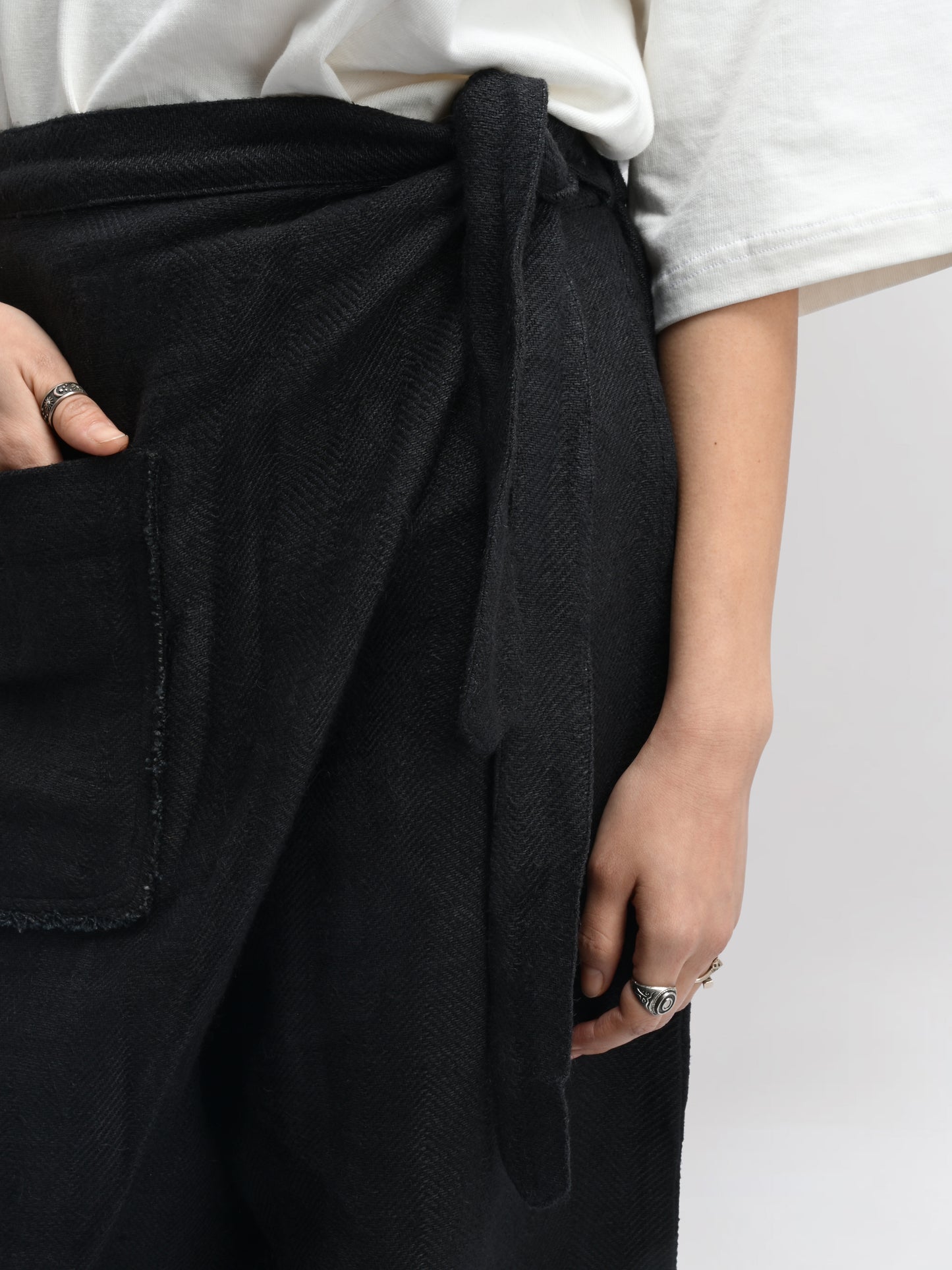 Shepherd Pant – Handwoven Organic Cotton – Dyed Green