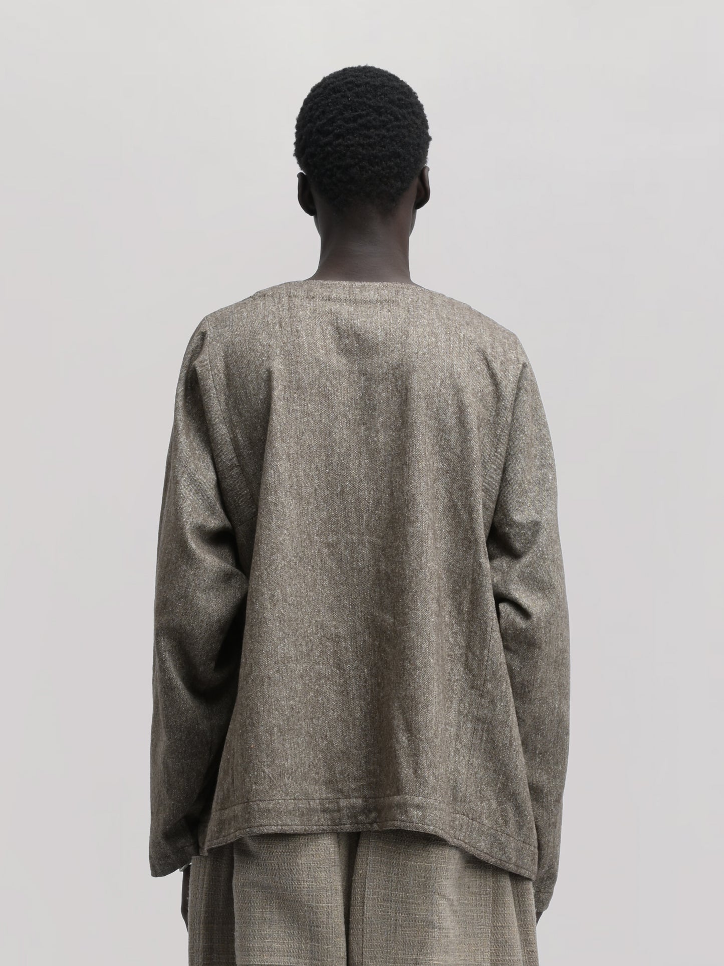 Beekeeper Jacket – Antique Herringbone – Taupe Brown