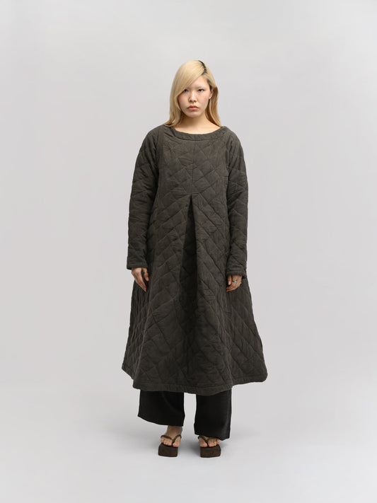 Sailor Dress – Handwoven Cotton – Grey