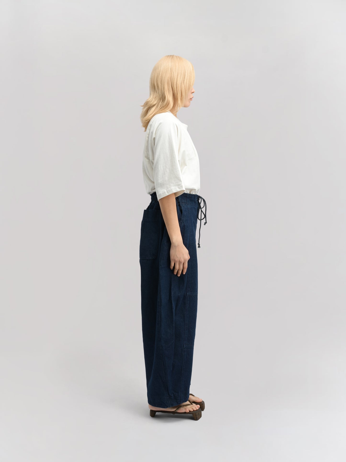 Fisherman Pant – Stonewashed Kojima Denim – Indigo