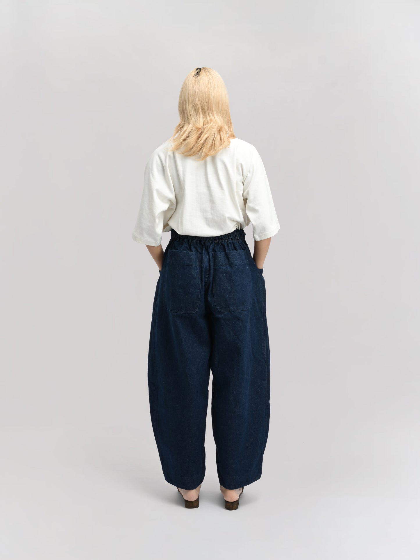 Fisherman Pant – Stonewashed Kojima Denim – Indigo