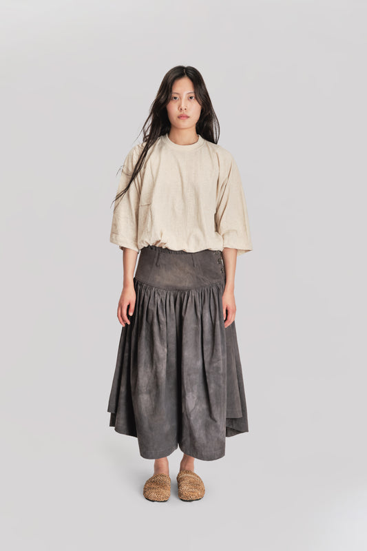 Bedouin Pant - Paper Cotton - Grey