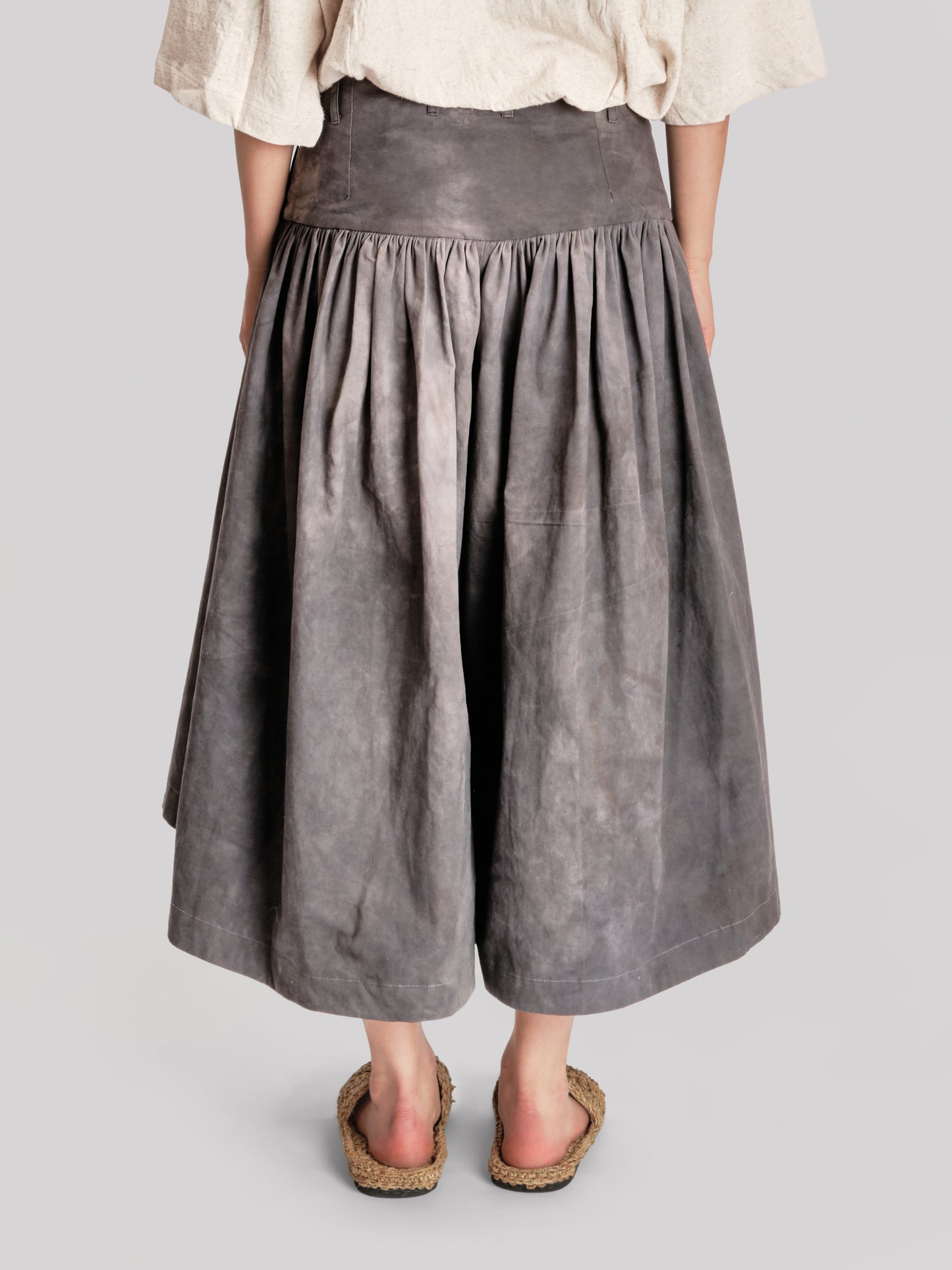 Bedouin Pant - Paper Cotton - Grey