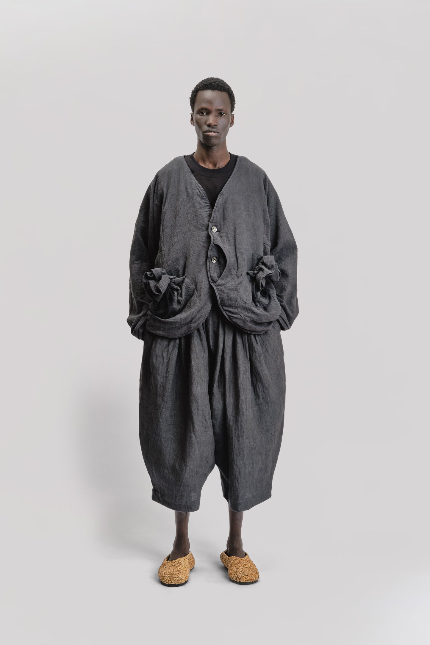 Beekeeper Jacket – Organic Double Gauze – Black