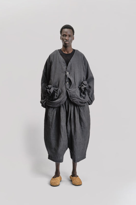 Beekeeper Jacket – Organic Double Gauze – Black