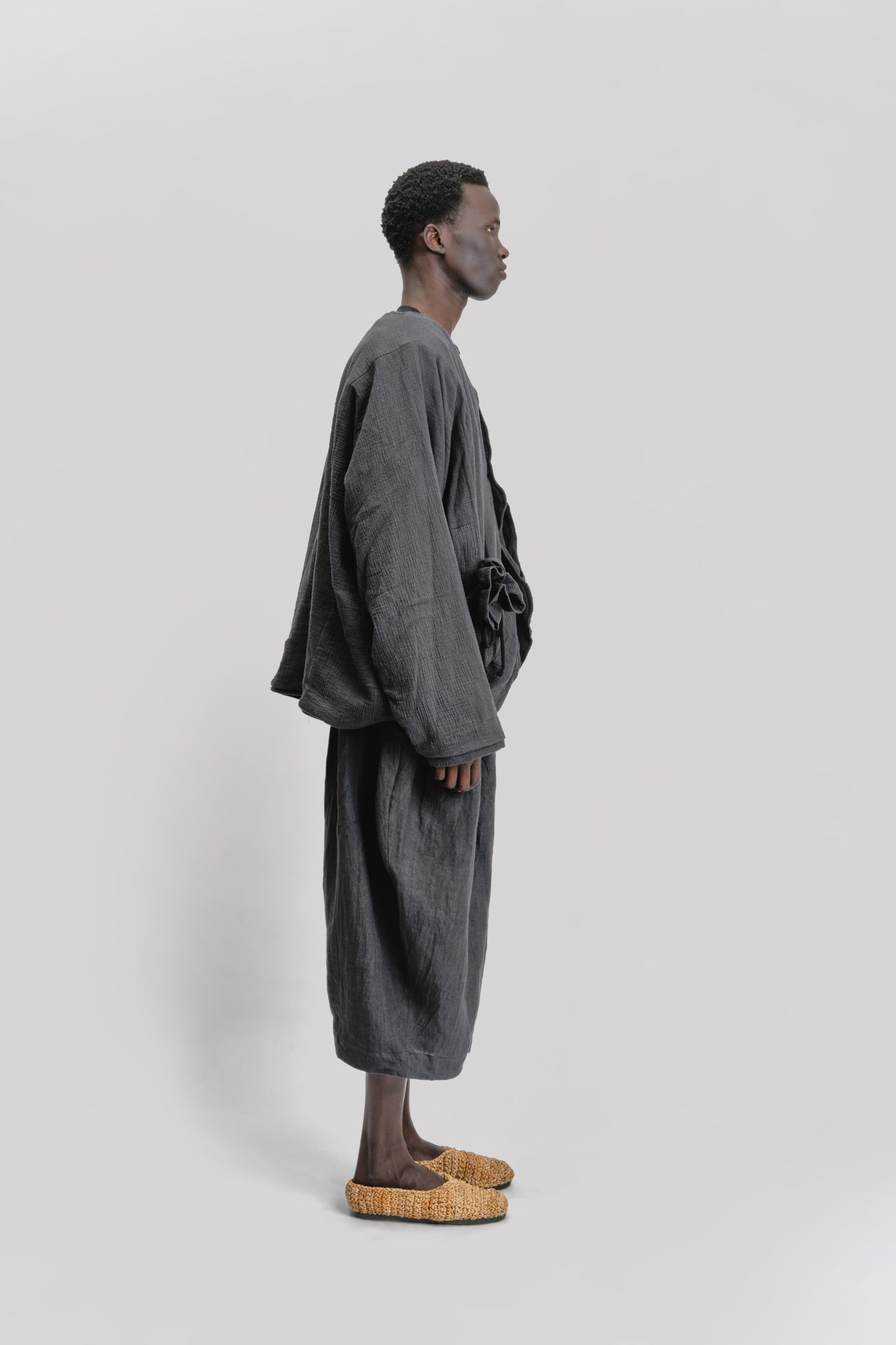 Beekeeper Jacket – Organic Double Gauze – Black