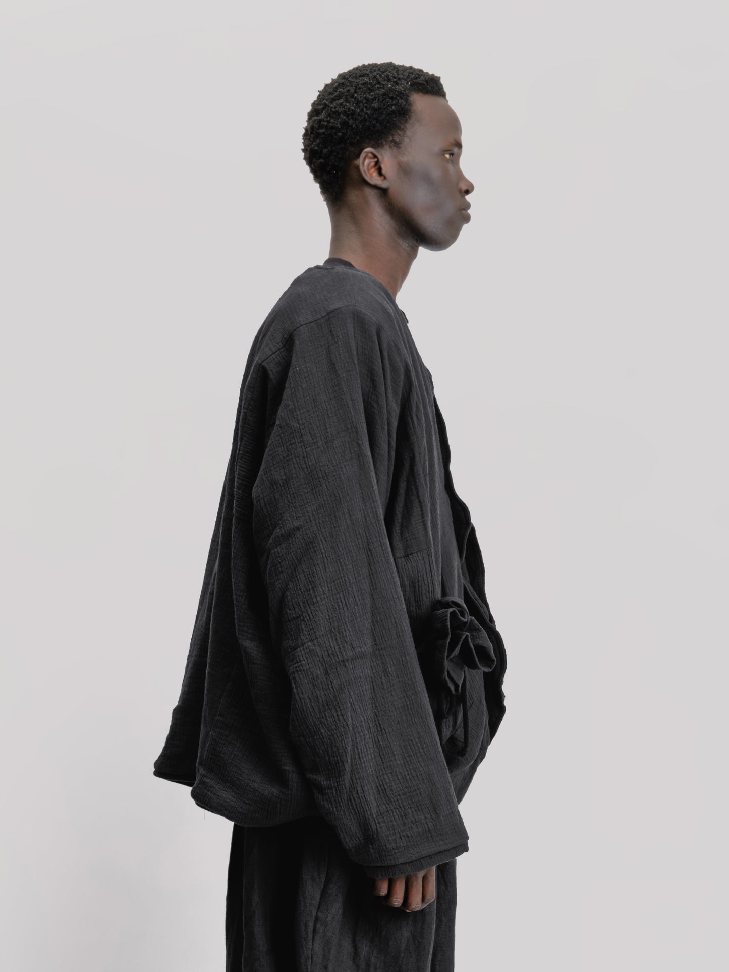 Beekeeper Jacket – Organic Double Gauze – Black