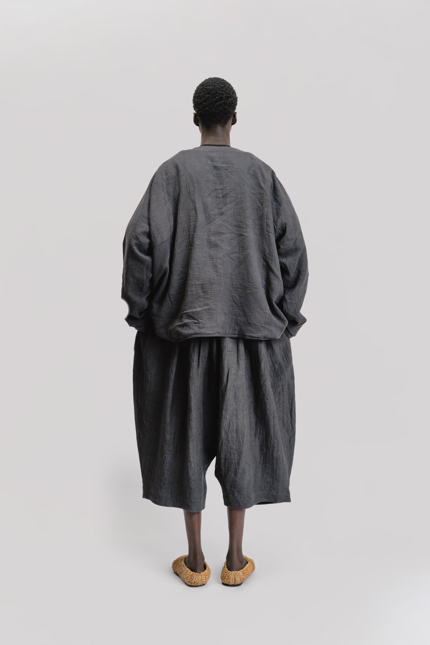 Beekeeper Jacket – Organic Double Gauze – Black