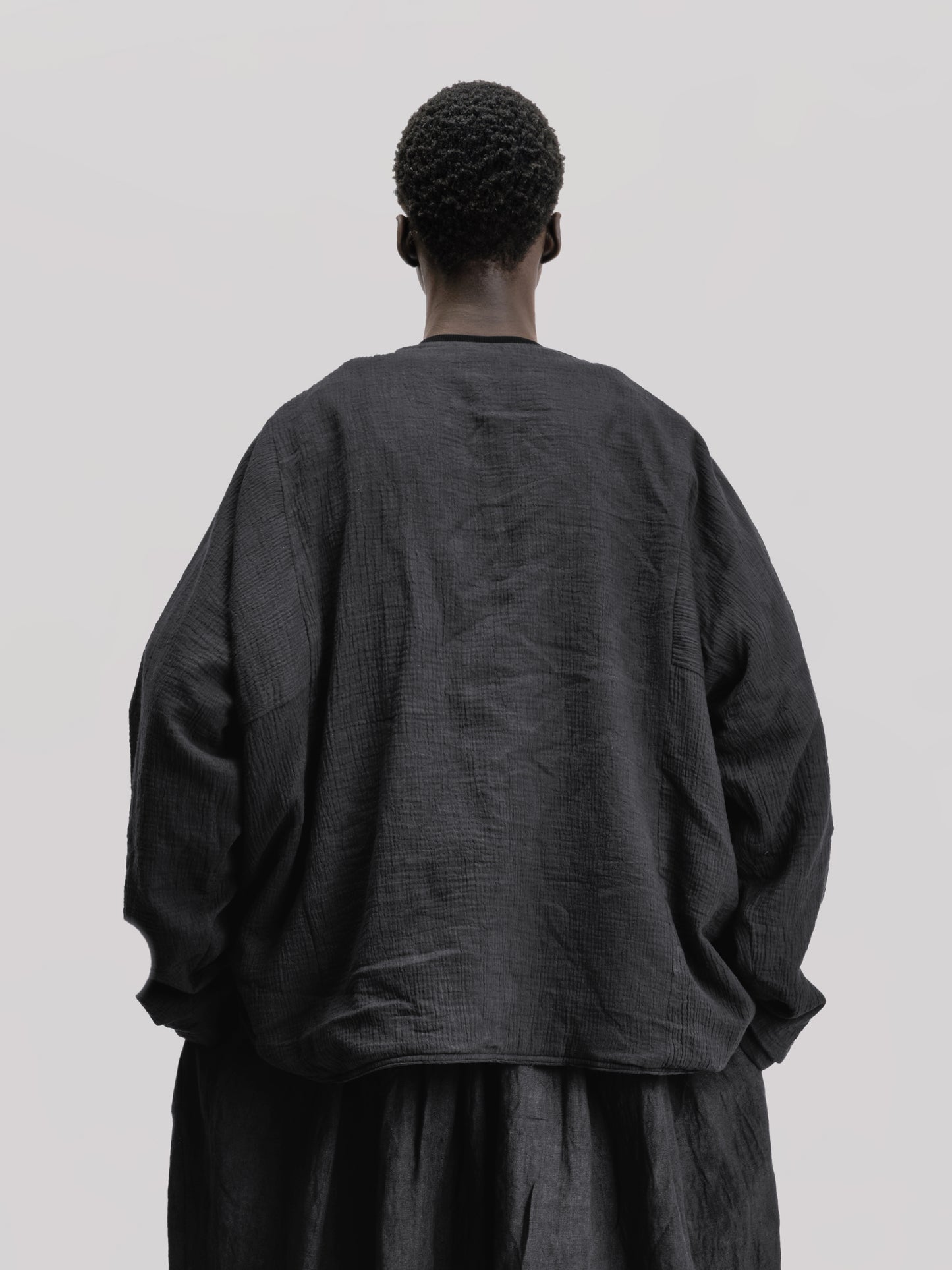 Beekeeper Jacket – Organic Double Gauze – Black