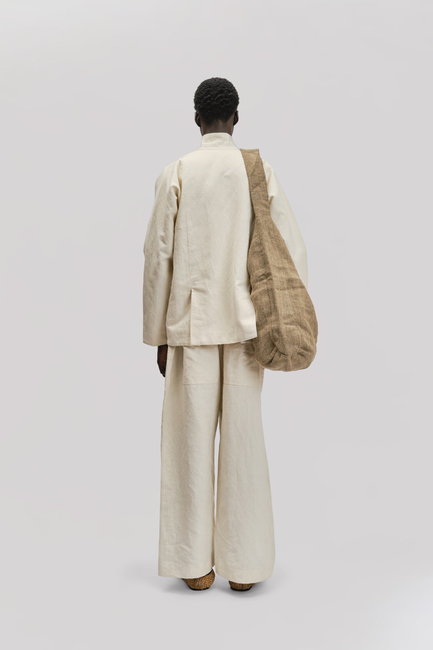 Single Bag – Handwoven Hemp – Natural