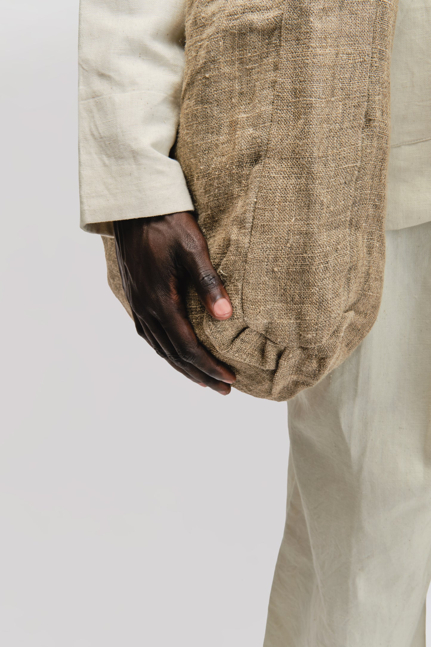 Single Bag – Handwoven Hemp – Natural