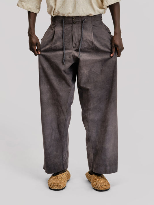Farmer Pant – Paper Cotton – Grey