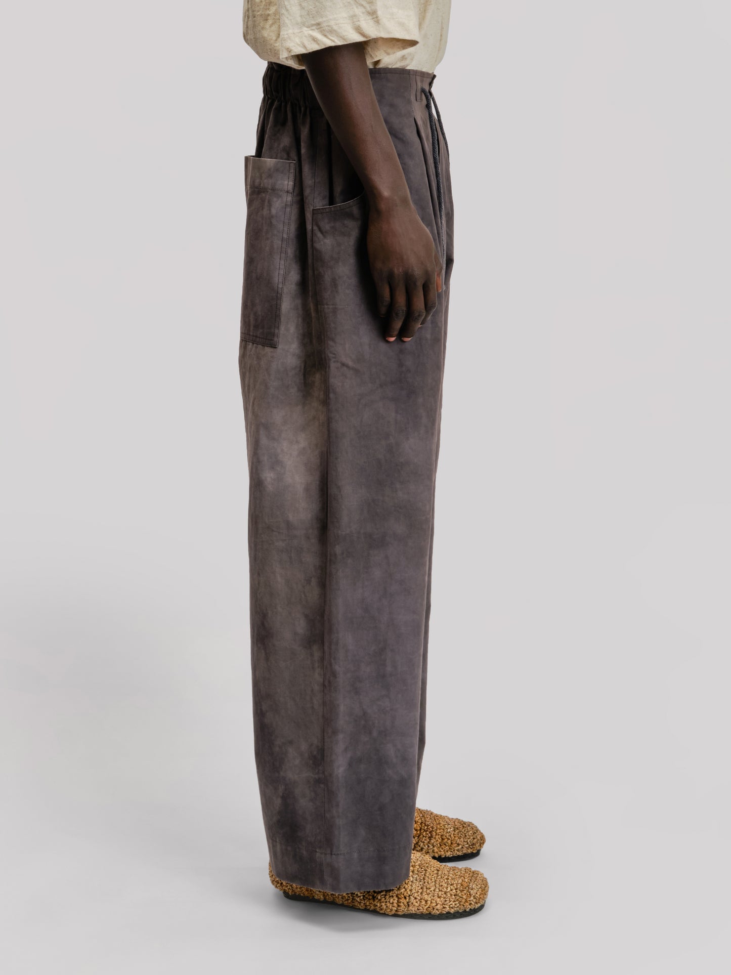 Farmer Pant – Paper Cotton – Grey