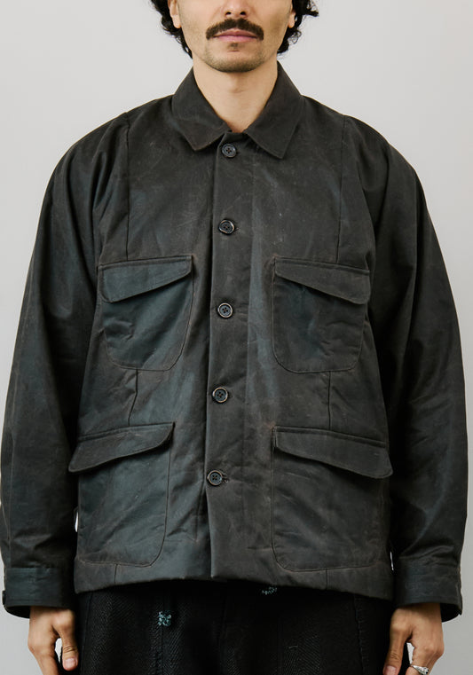 Farmer Jacket – Wax Cotton – Dark Brown