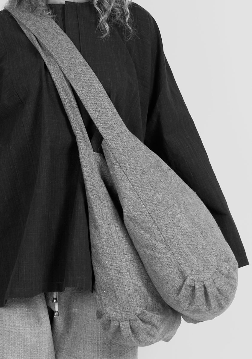 Double Tote Bag – Stonewashed Duck Canvas – Green