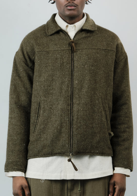 Traveller Jacket – British Army Wool – Green
